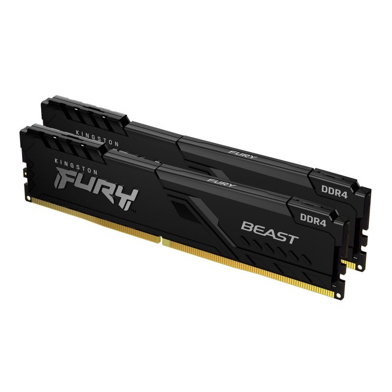 32GB (2x16GB) KINGSTON FURY Beast DDR4-3200 CL16 RAM Gaming Arbeitsspeicher Kit